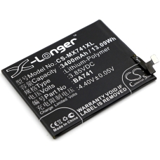 Reemplazo de batería compatible para MeiZu BA741