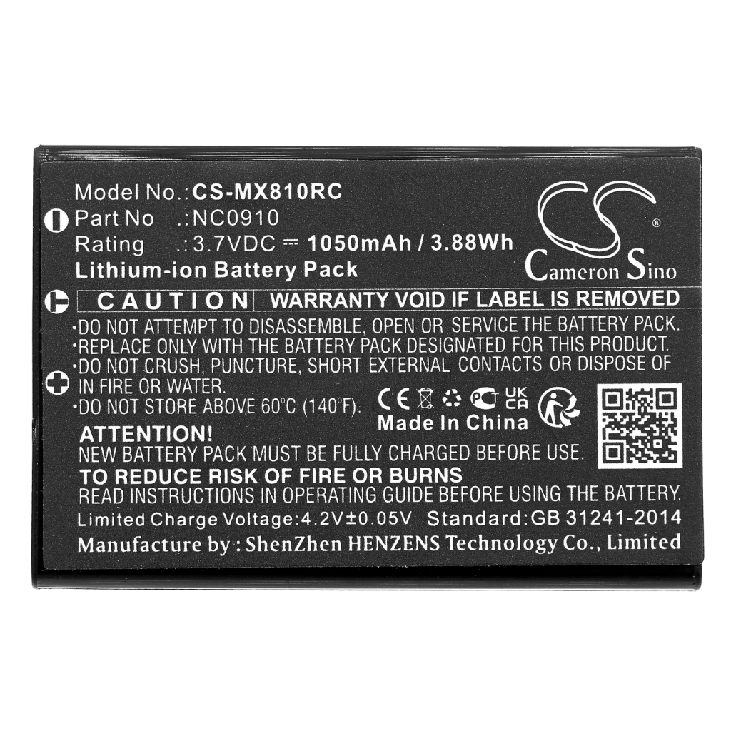 Baterías Sustituye UT-BATTMX880