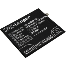 Reemplazo de batería compatible para MeiZu BA891
