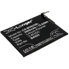 Reemplazo de batería compatible para MeiZu BA923