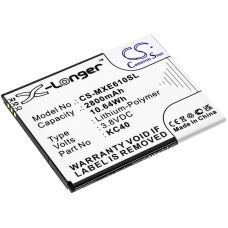 Reemplazo de batería compatible para Motorola KC40