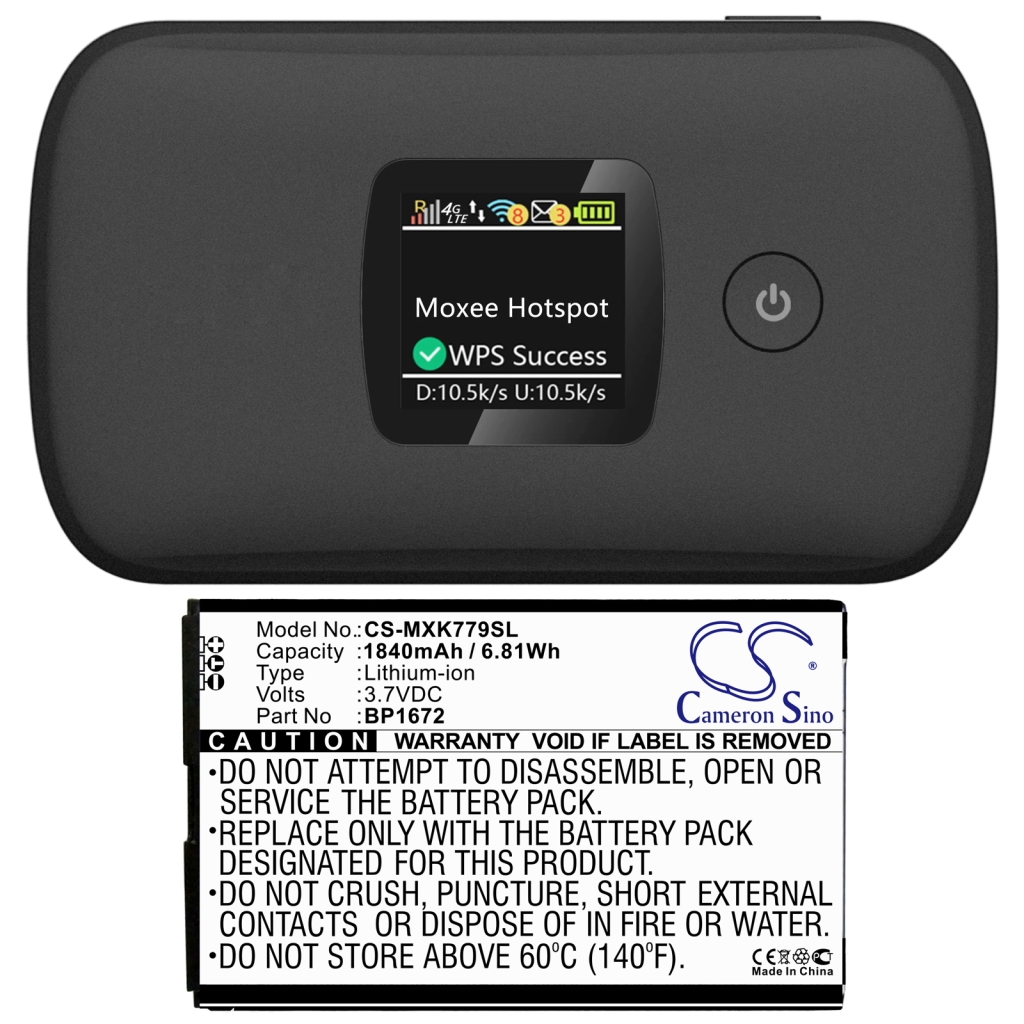 Batería de punto de acceso Moxee CS-MXK779SL
