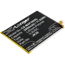 Reemplazo de batería compatible para Motorola JK30