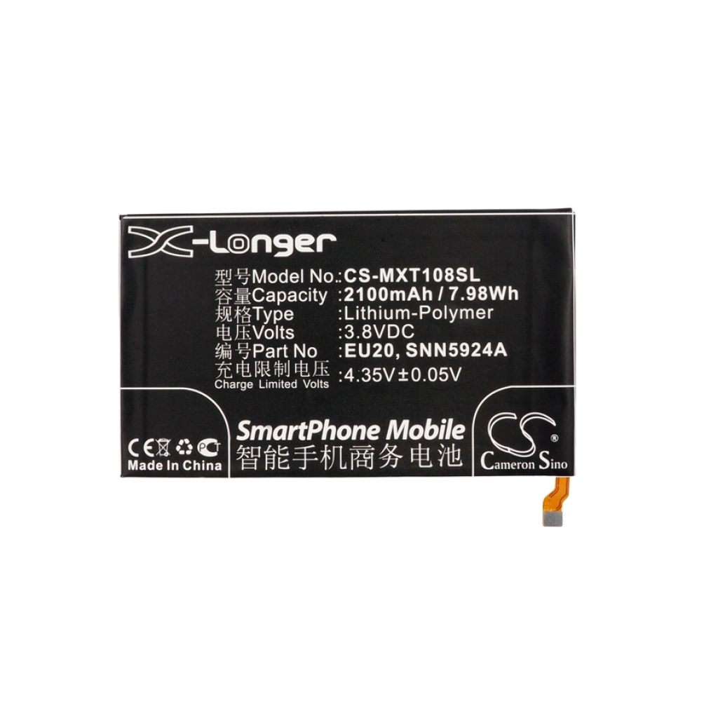 Batería del teléfono móvil Motorola Droid Ultra XT1080