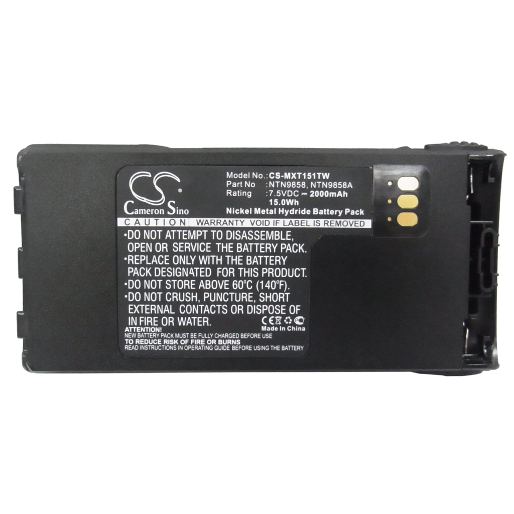 Batería de radio de dos vías Motorola CS-MXT151TW