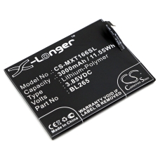 Reemplazo de batería compatible para Motorola BL265