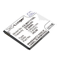 Reemplazo de batería compatible para Motorola HC40