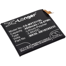 Reemplazo de batería compatible para Motorola MK50,SB18C85232