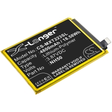 Reemplazo de batería compatible para Motorola NH50,SB18D45495