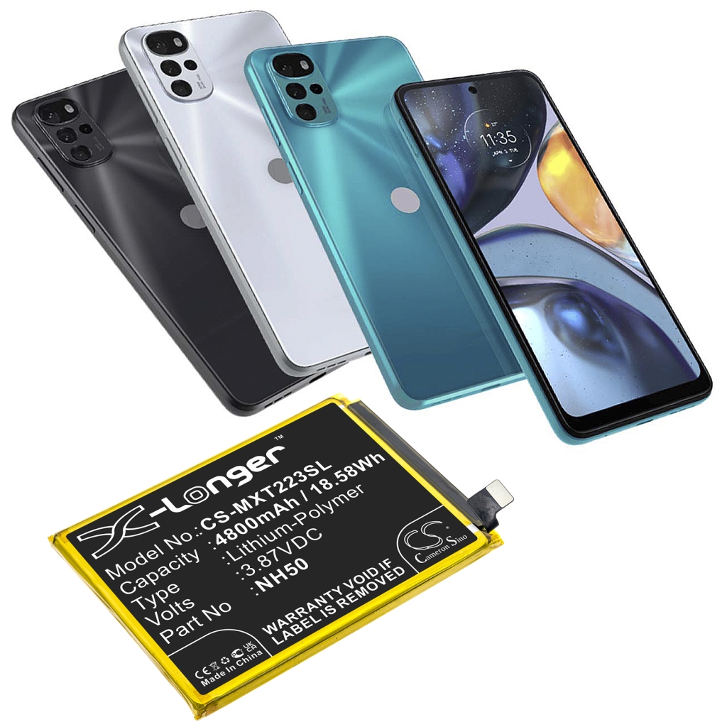 Batería del teléfono móvil Motorola CS-MXT223SL