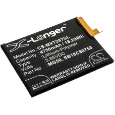 Reemplazo de batería compatible para Motorola MG50,SB18C80753