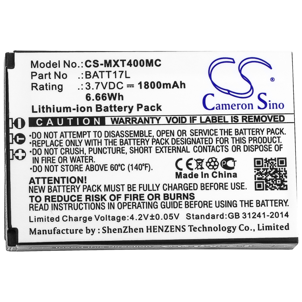Batería de la cámara Midland CS-MXT400MC