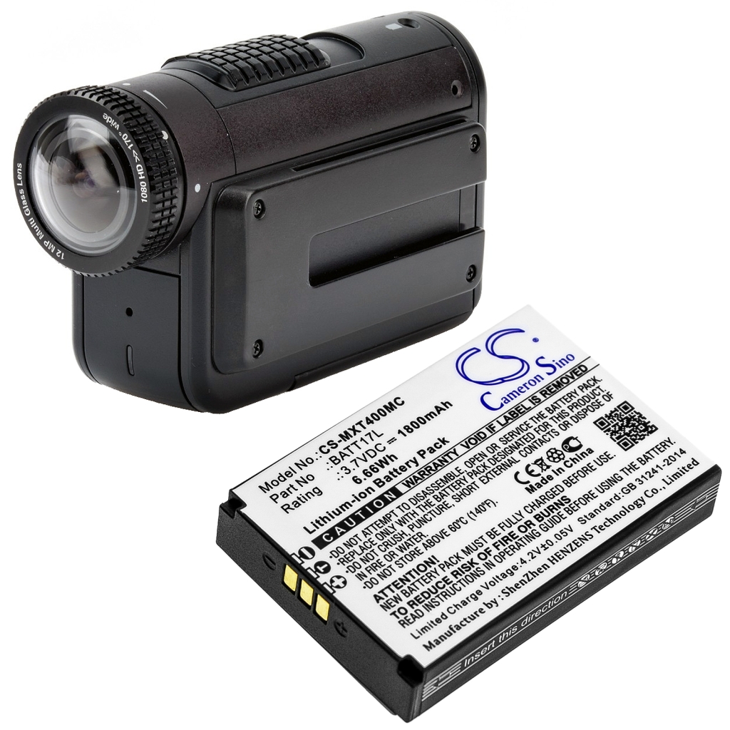 Batería de la cámara Midland CS-MXT400MC
