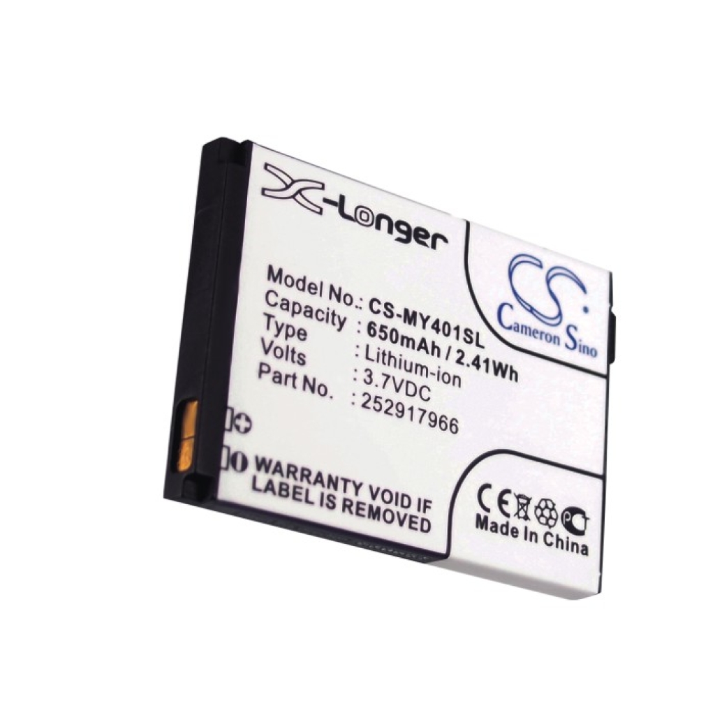 Batería del teléfono móvil Sagem MY-401C