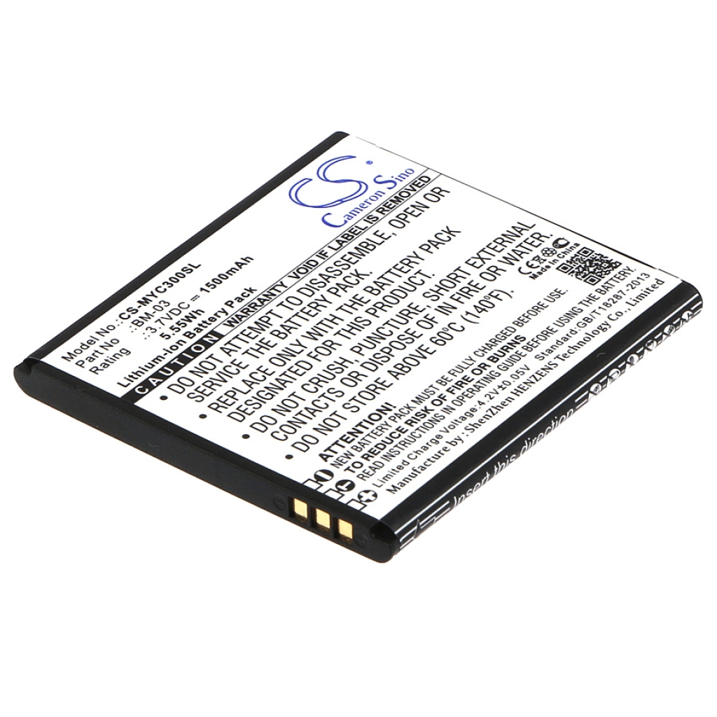 Batería del teléfono móvil Myphone CS-MYC300SL
