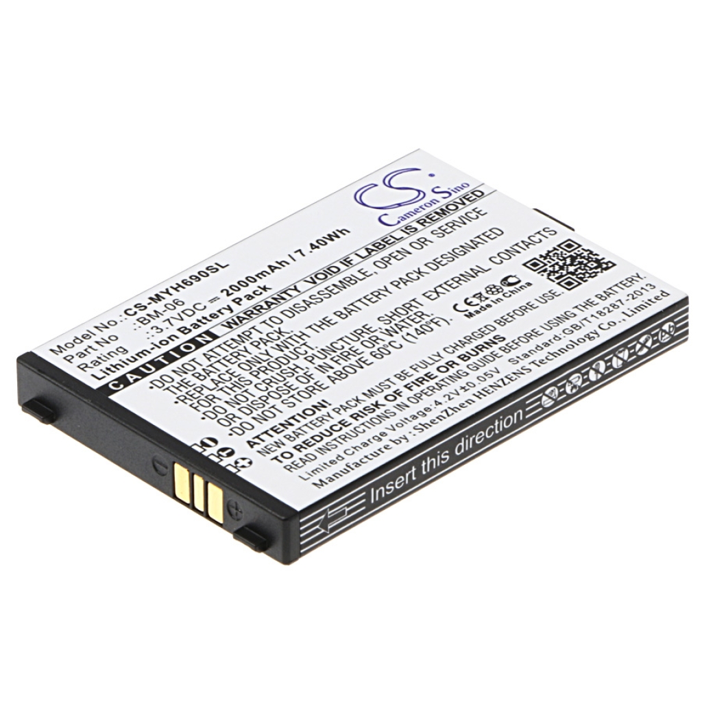 Batería del teléfono móvil Myphone CS-MYH690SL