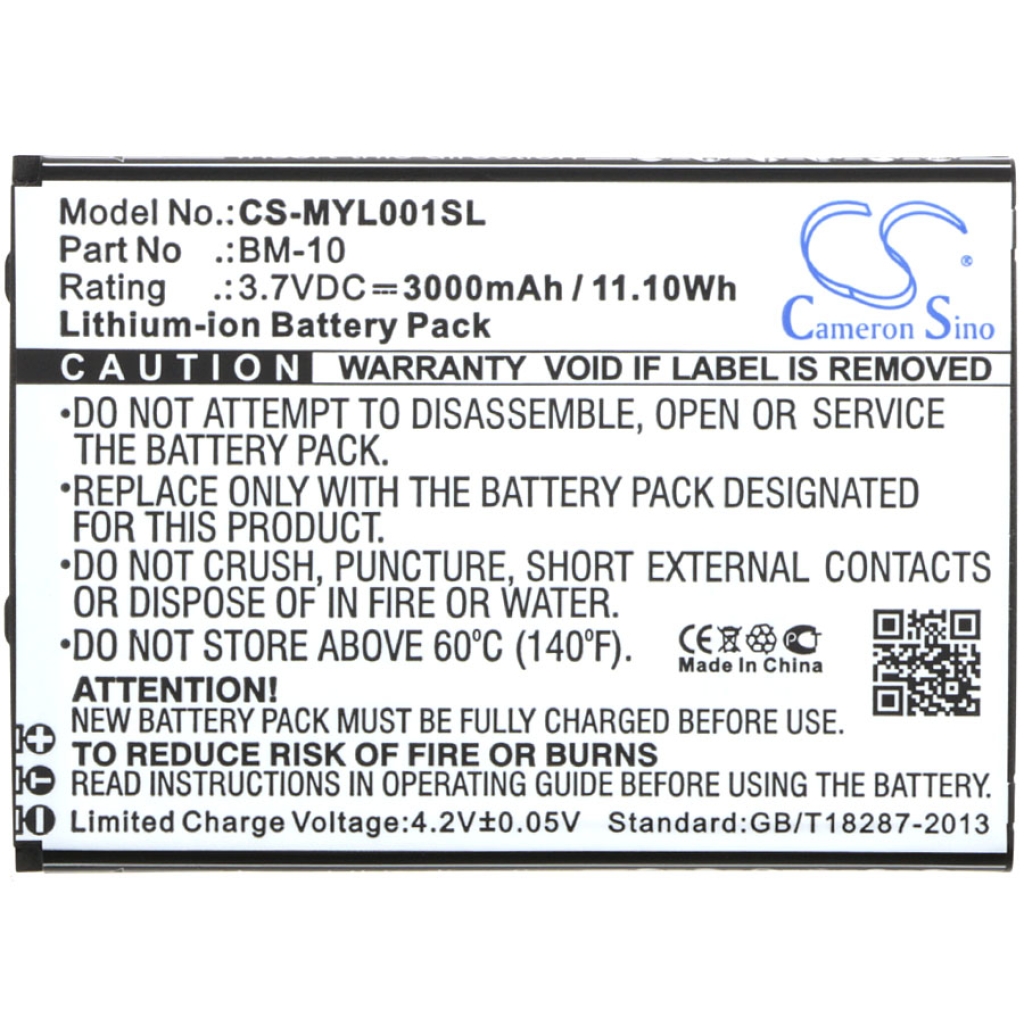 Batería del teléfono móvil Myphone CS-MYL001SL