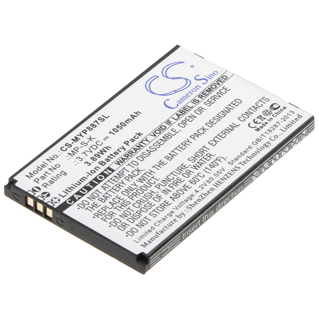 Batería del teléfono móvil Myphone CS-MYP887SL