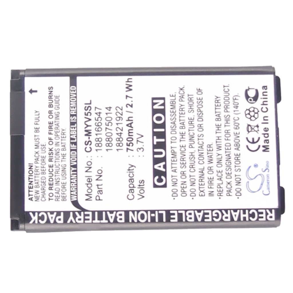 Batería del teléfono móvil Sagem MYX5-2