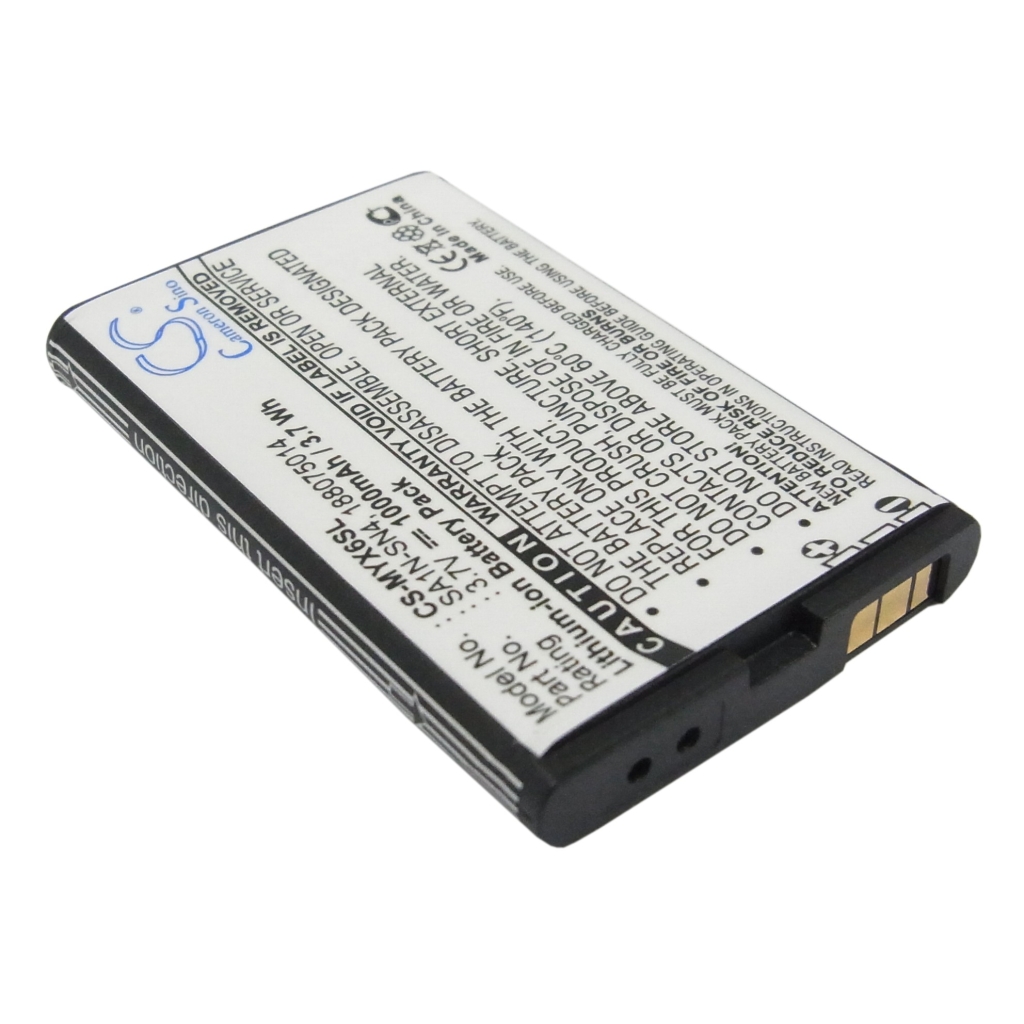 Batería del teléfono móvil Sagem myX-T Plus