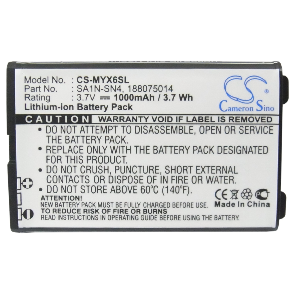 Batería del teléfono móvil Sagem myX-T Plus