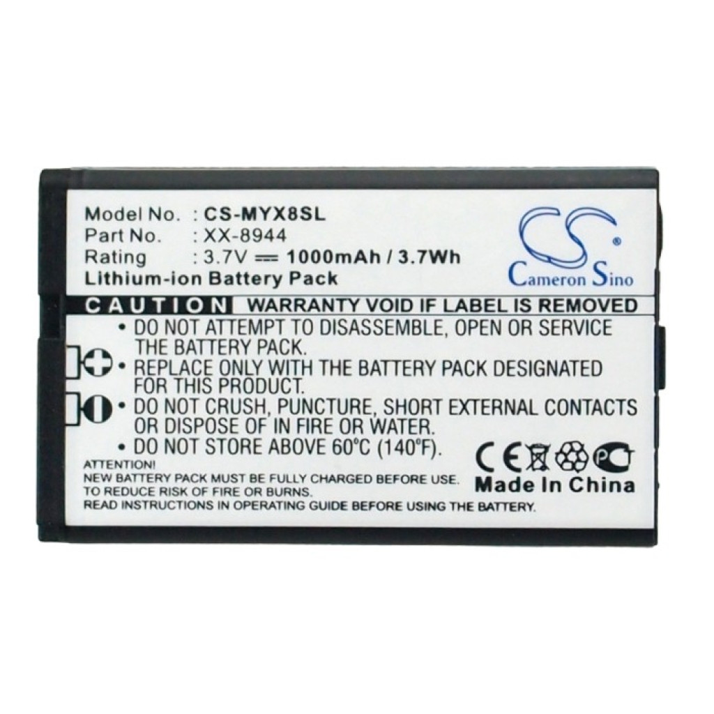 Batería del teléfono móvil Sagem MYX8