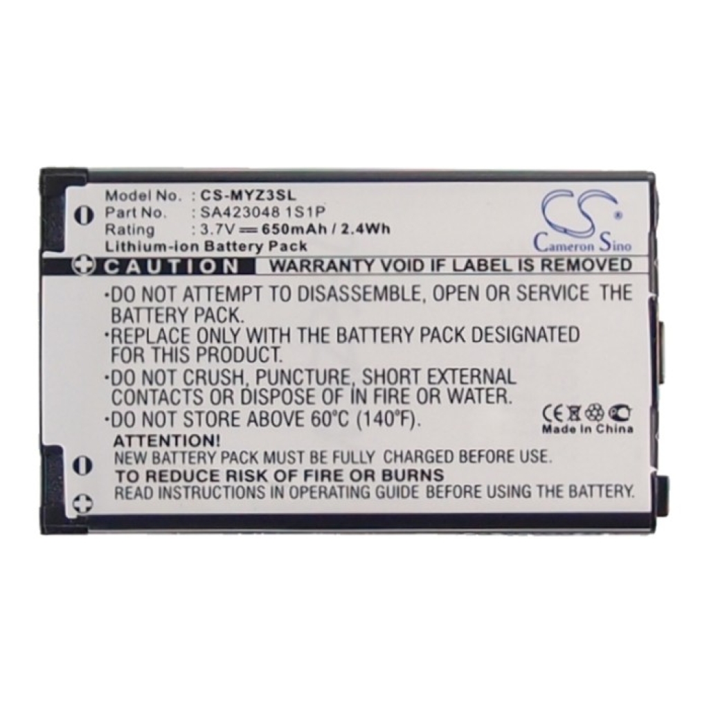 Batería del teléfono móvil Sagem CS-MYZ3SL