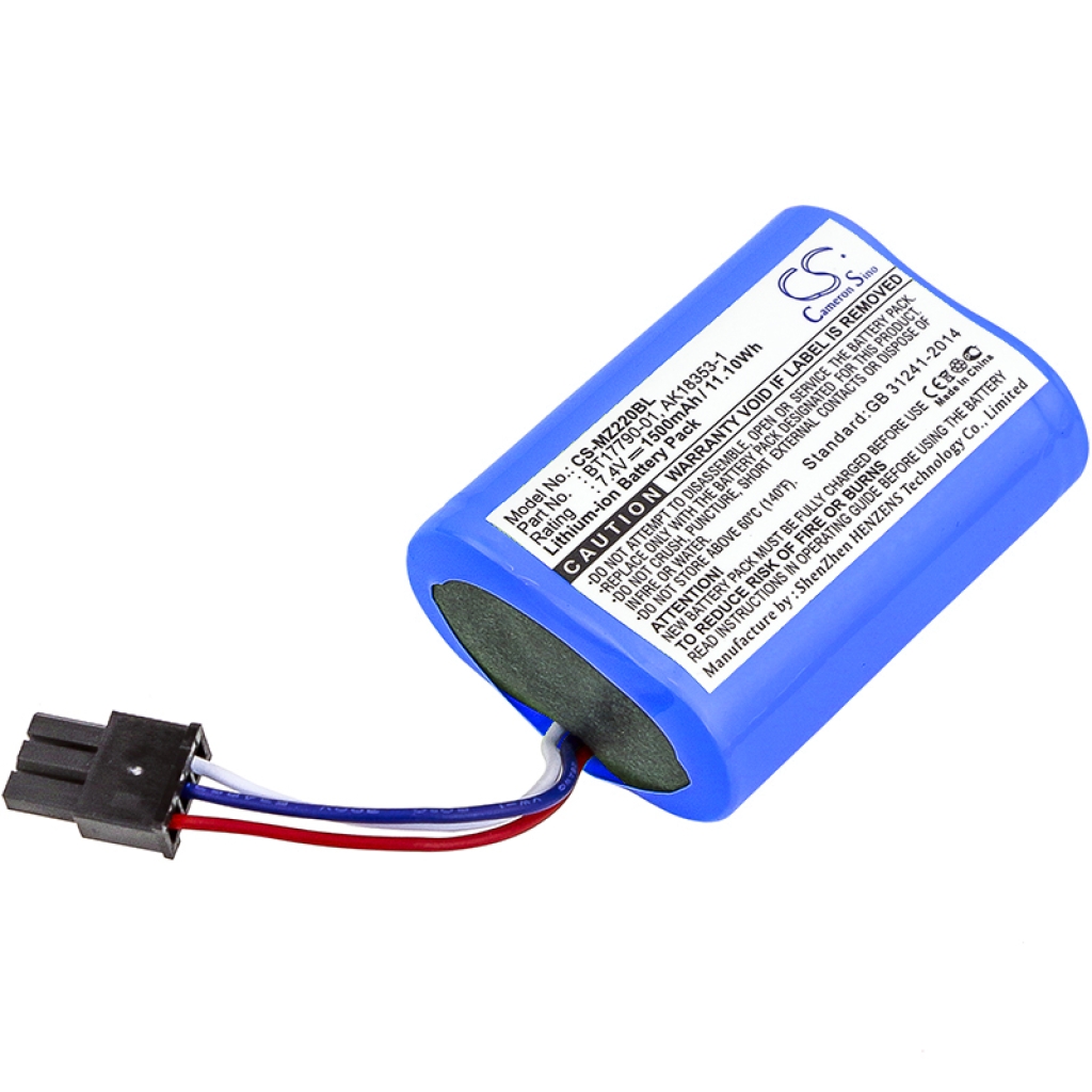 Batería de la impresora Zebra CS-MZ220BL