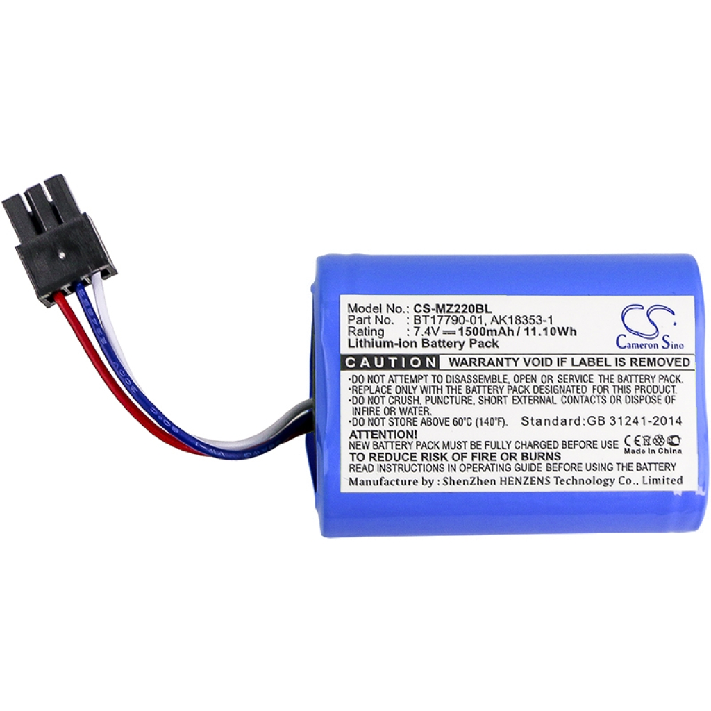 Batería de la impresora Zebra CS-MZ220BL