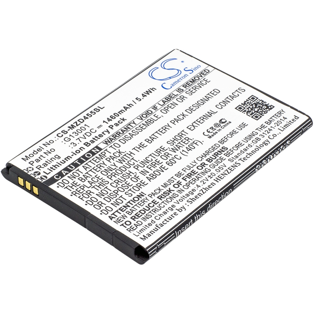 Batería del teléfono móvil Navon CS-MZD455SL