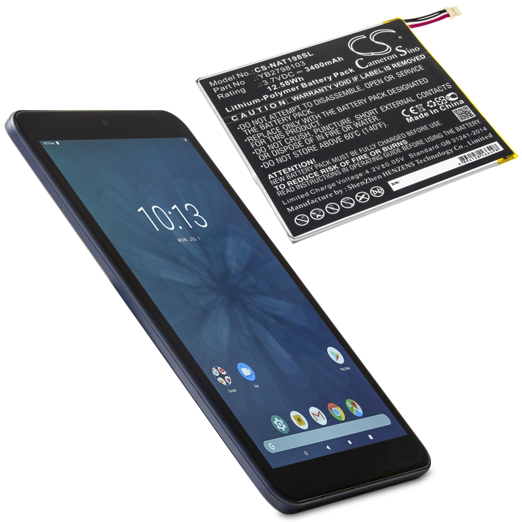 Batería de la tableta Onn CS-NAT198SL