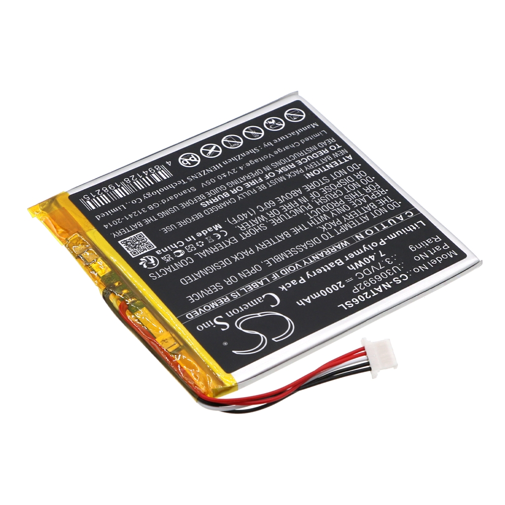 Batería de la tableta Onn CS-NAT206SL