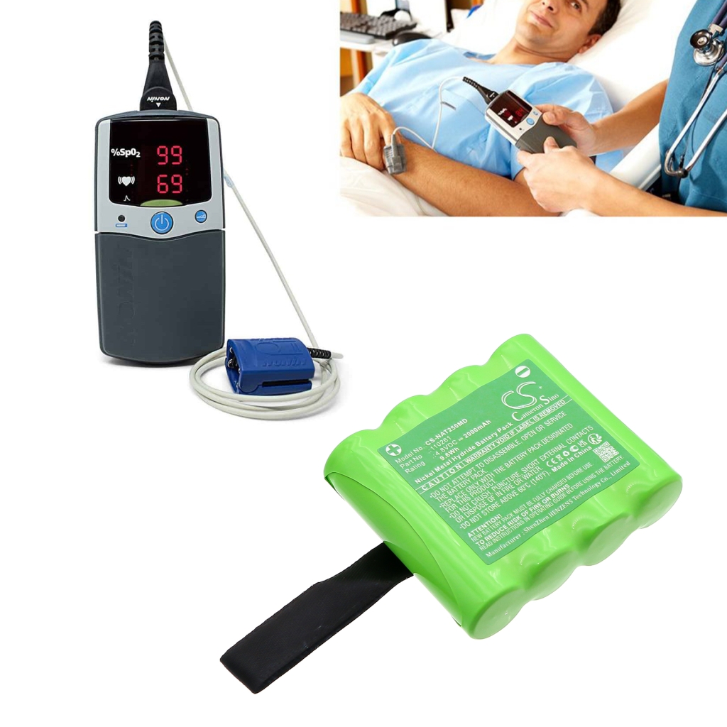 Batería Médica Nonin CS-NAT250MD