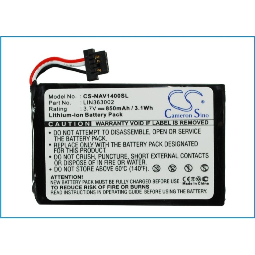 GPS, Batería del Navegador Navigon CS-NAV1400SL