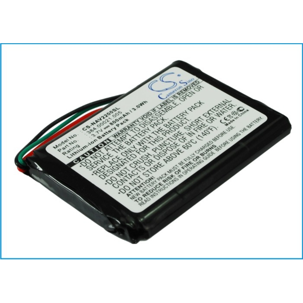 GPS, Batería del Navegador Navigon CS-NAV2200SL
