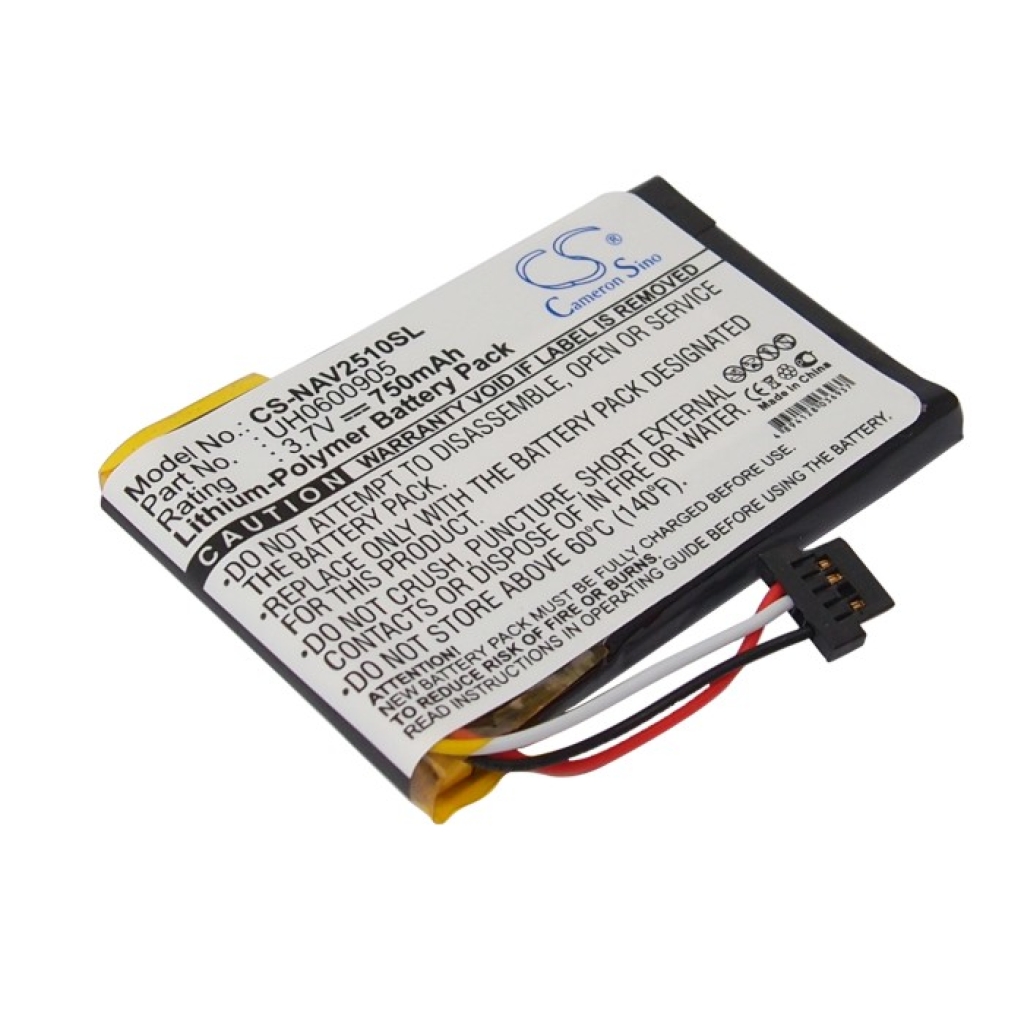 GPS, Batería del Navegador Navigon CS-NAV2510SL