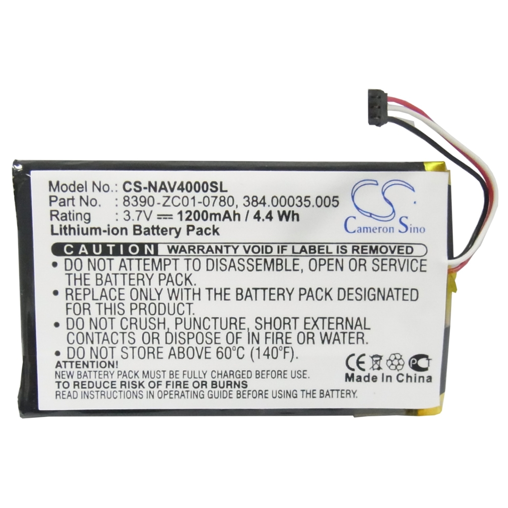 GPS, Batería del Navegador Navigon CS-NAV4000SL