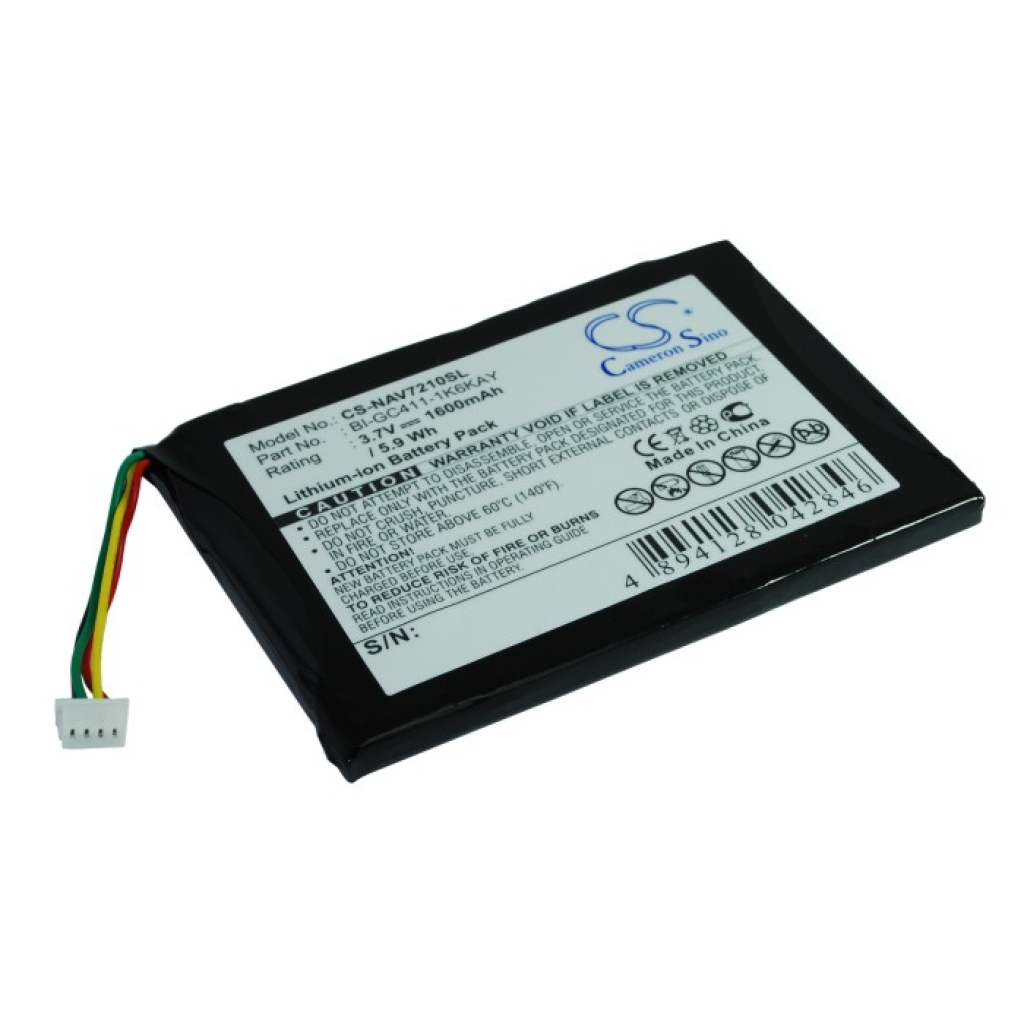 GPS, Batería del Navegador Navigon CS-NAV7210SL