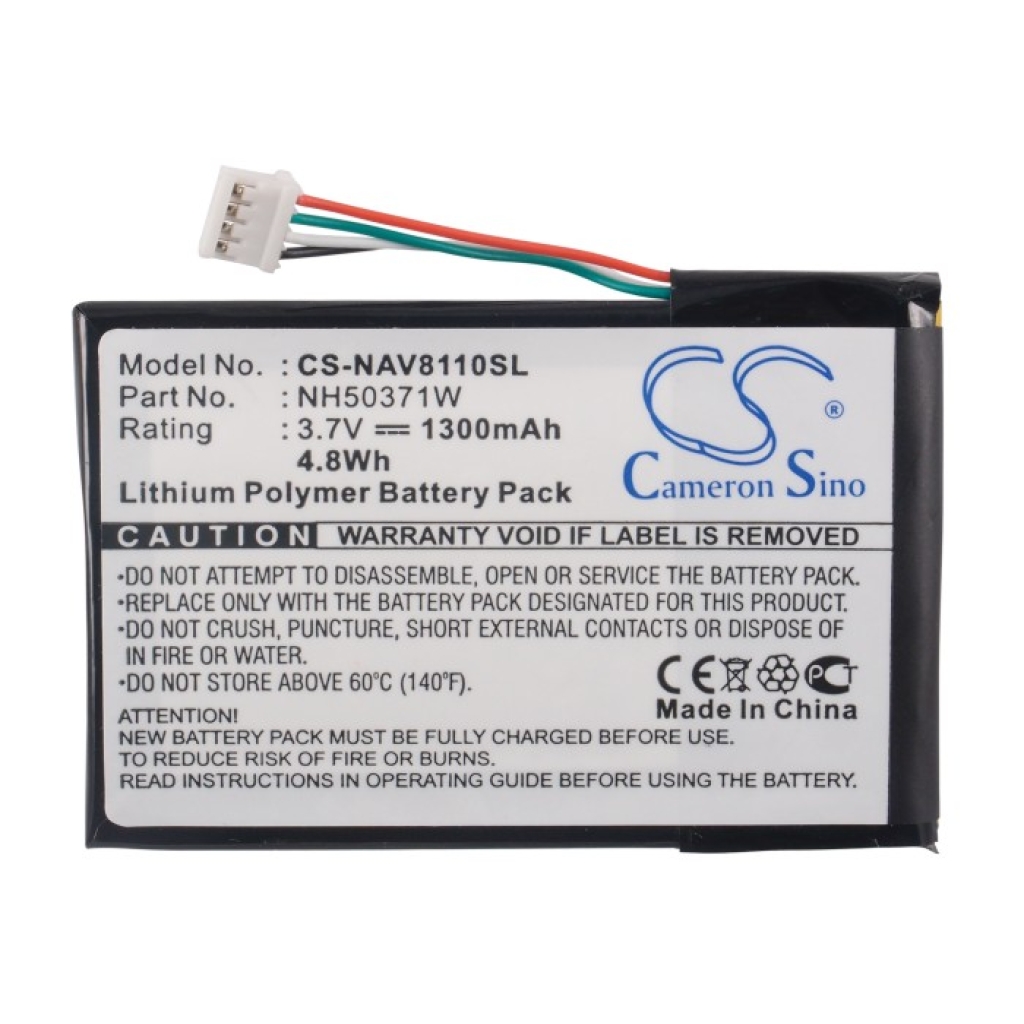 GPS, Batería del Navegador Navigon CS-NAV8110SL