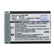 CS-NB13MC<br />Baterías para  reemplaza la batería NB-13L