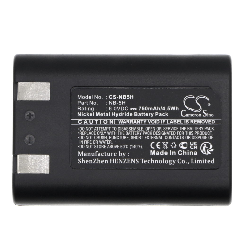 Batería de la cámara Canon CS-NB5H