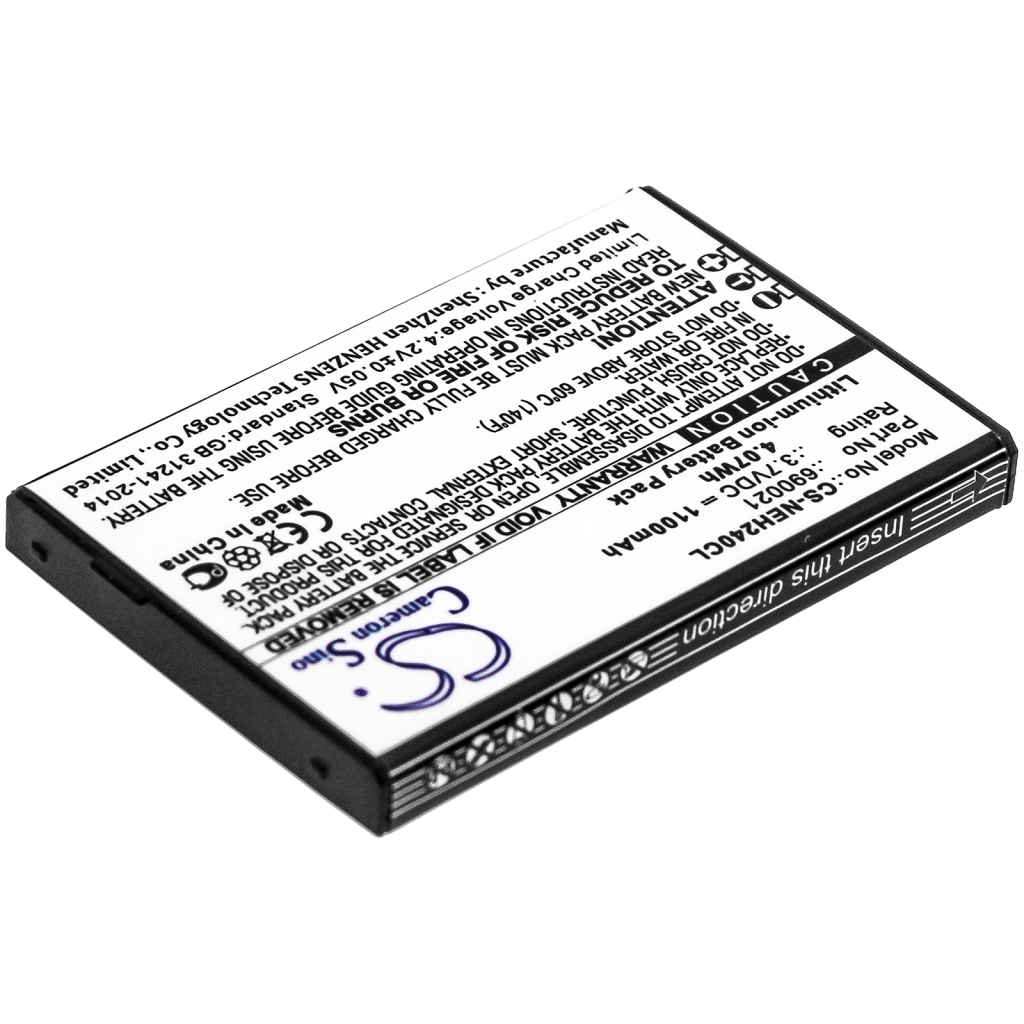 NEC Batería para teléfono inalámbrico CS-NEH240CL