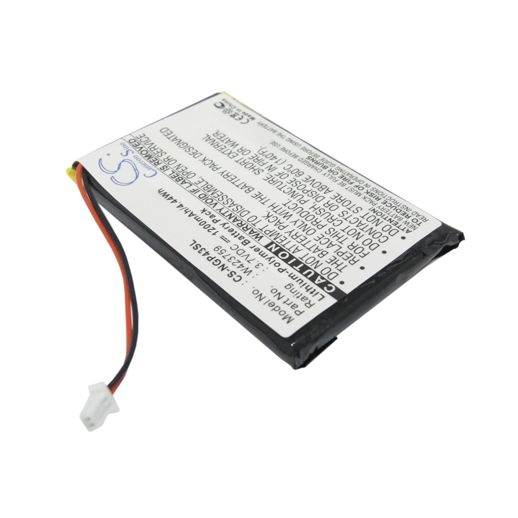 GPS, Batería del Navegador NavGear CS-NGP43SL