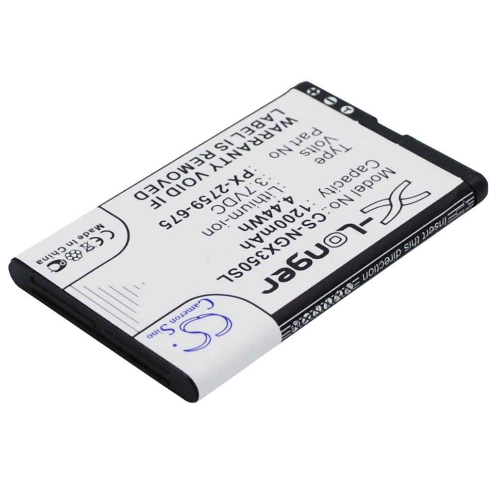 GPS, Batería del Navegador NavGear CS-NGX350SL