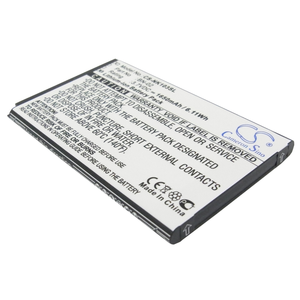 Batería del teléfono móvil Nokia CS-NK103SL
