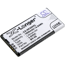 Reemplazo de batería compatible para Nokia BV-5S