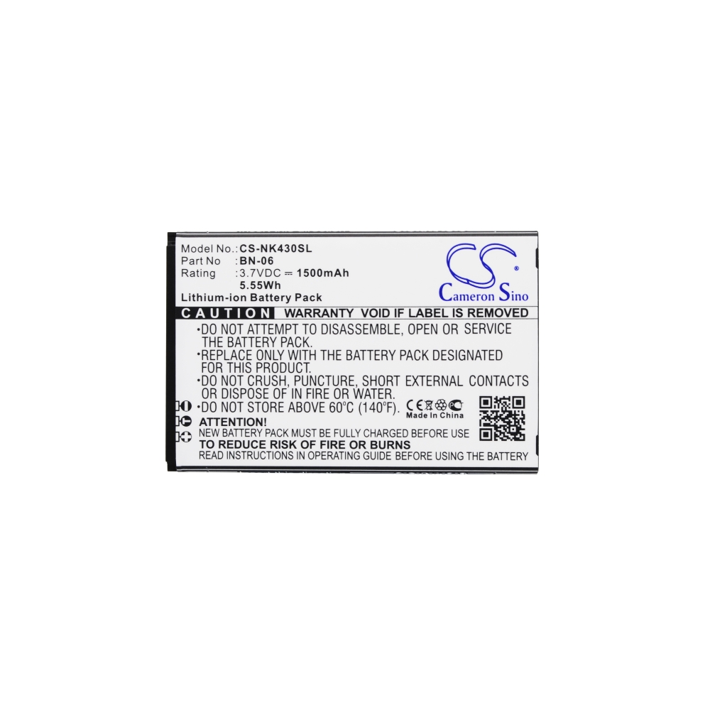Batería del teléfono móvil Nokia CS-NK430SL