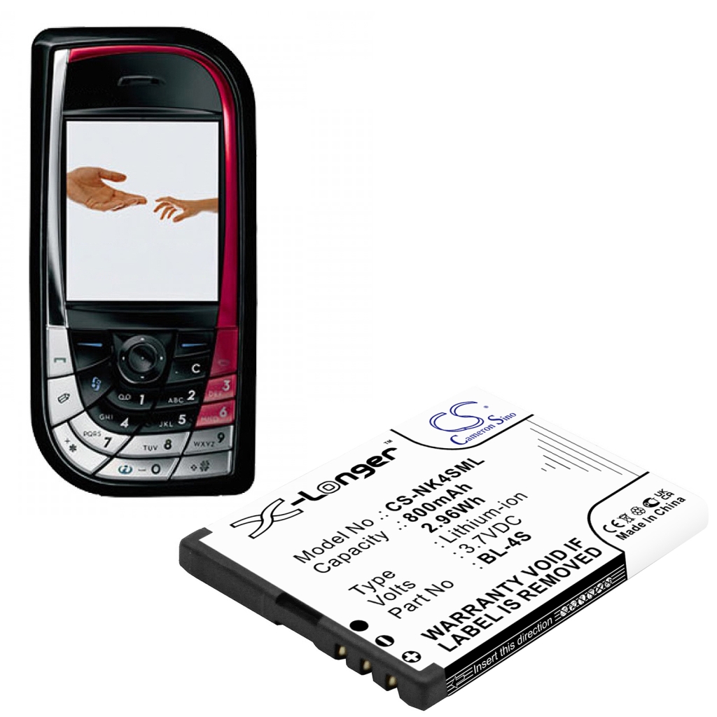Batería del teléfono móvil Nokia 3600