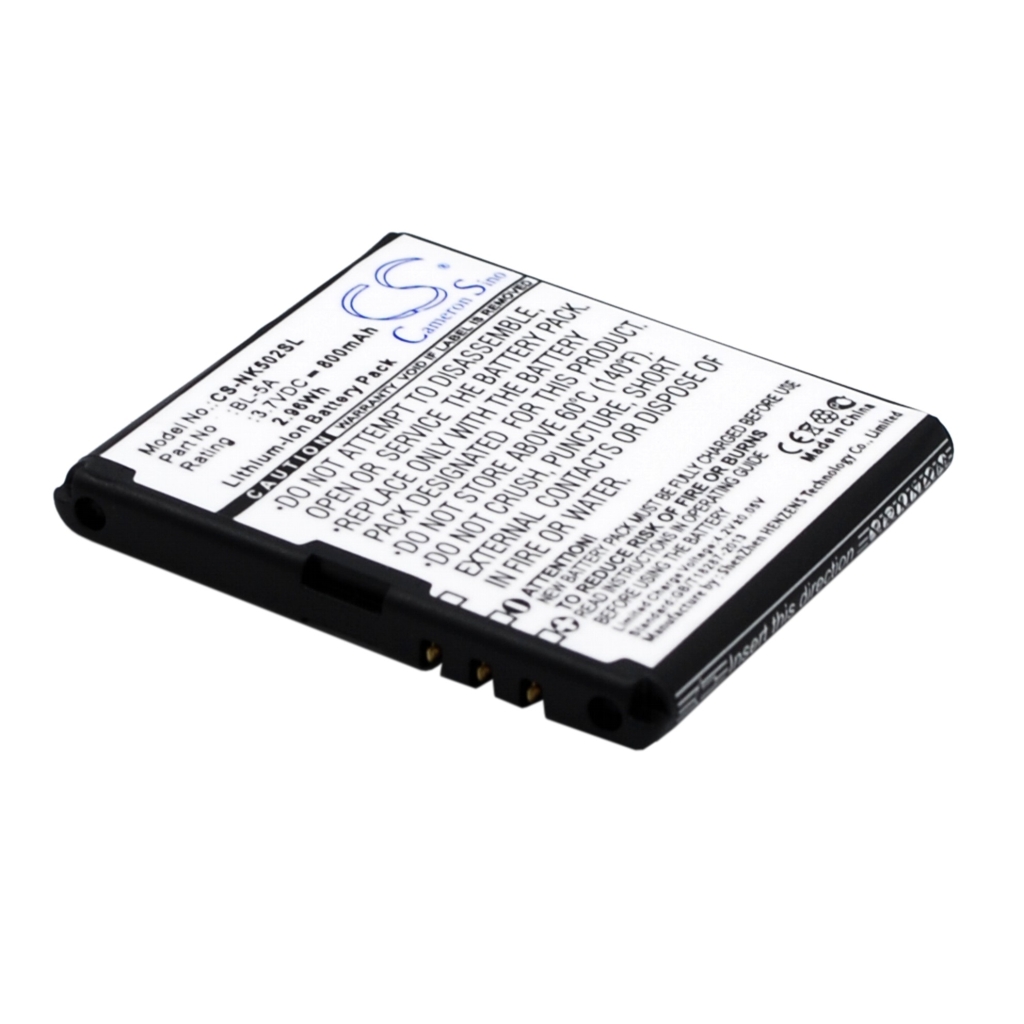 Batería del teléfono móvil Nokia CS-NK502SL