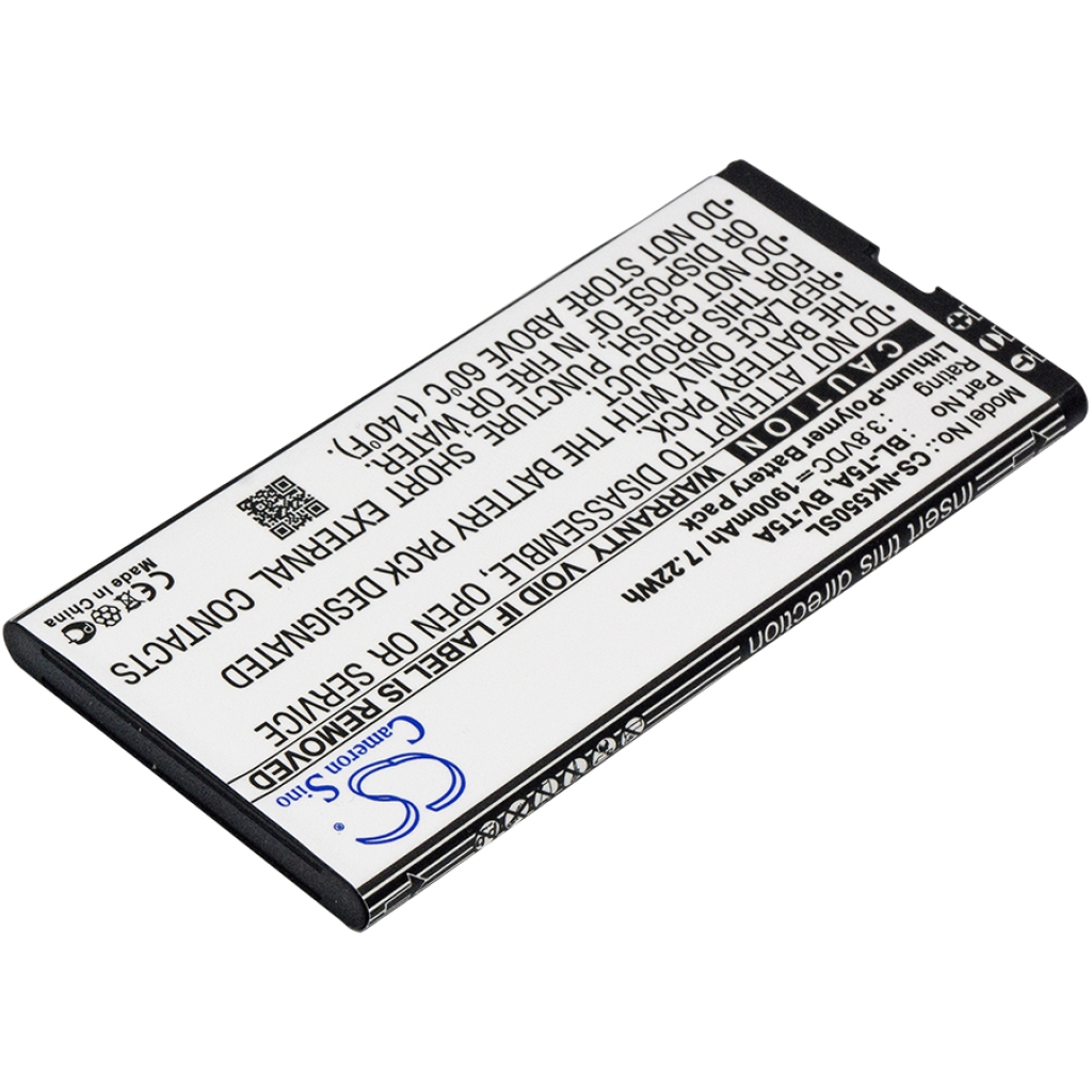 Batería del teléfono móvil Microsoft RM-1040